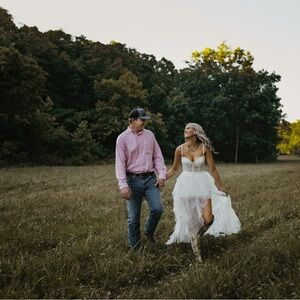 White Lace Bridal Gown